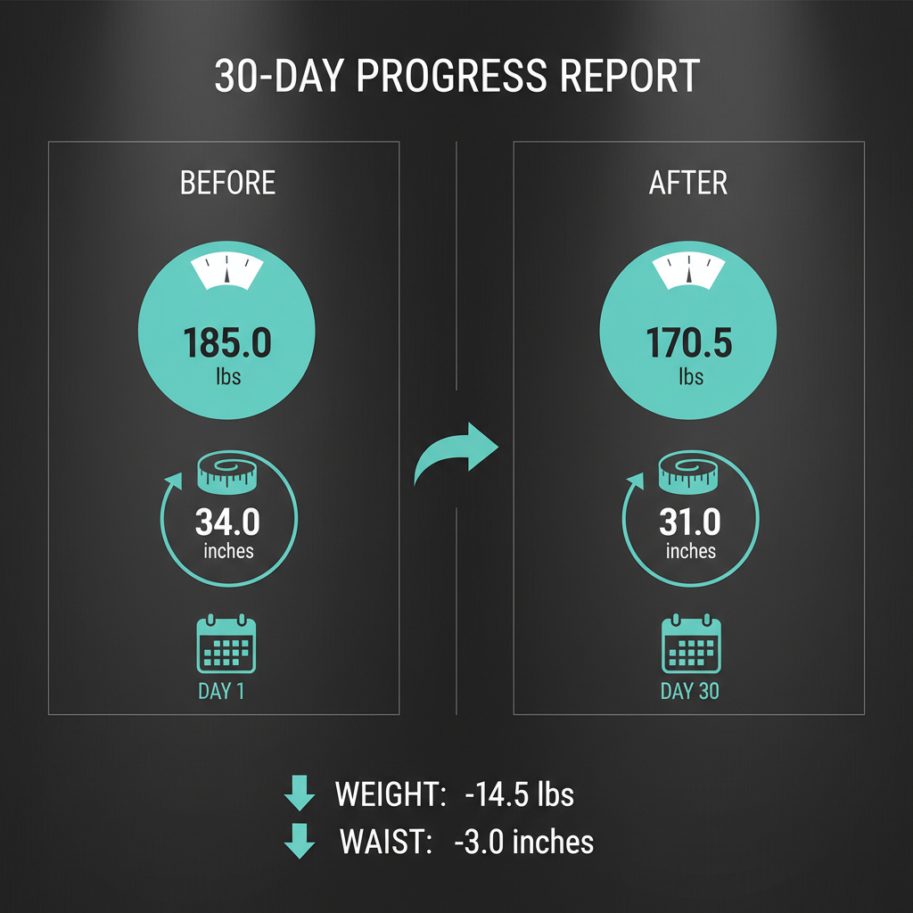 30-day results summary — what CitrusBurn delivered vs the marketing claims