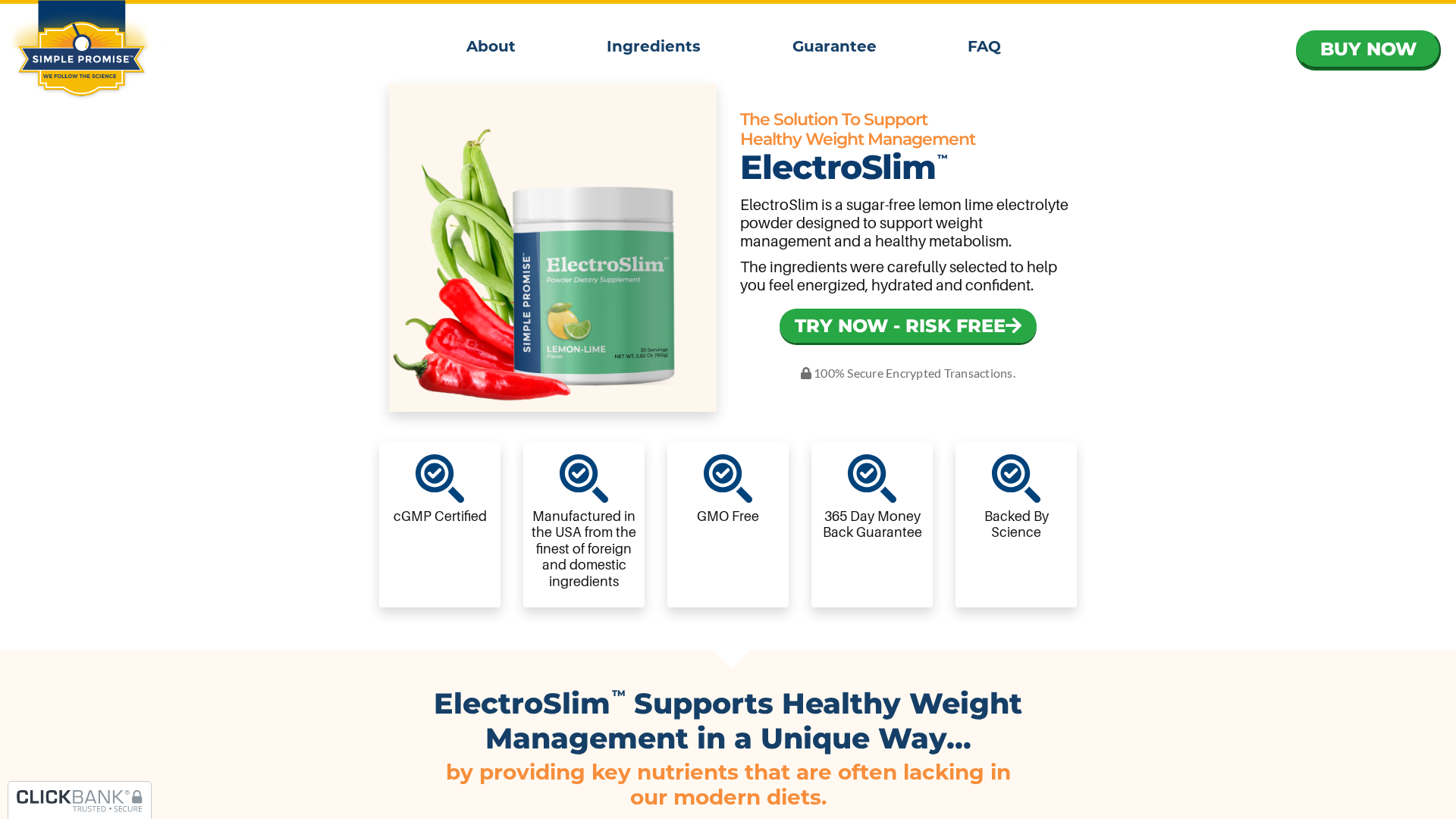 ElectroSlim | Trending Weight Loss Electrolyte Offer review hero — weight loss supplement visual