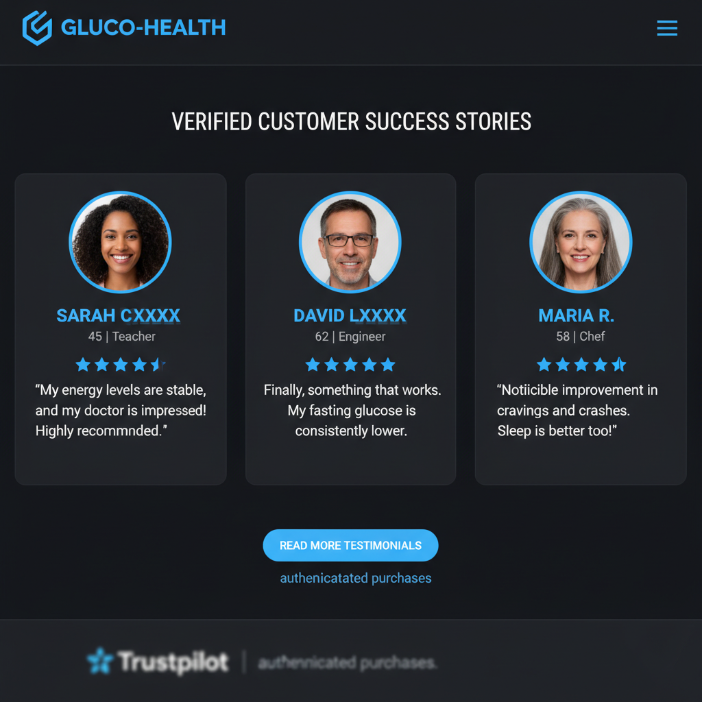 Screenshot of verified customer testimonials from InsuLeaf sales page and third-party reviews
