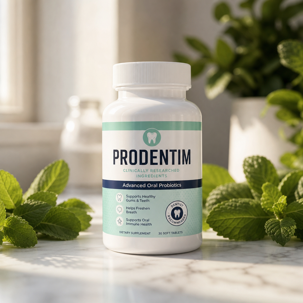 ProDentim review hero visual for oral probiotic supplement review