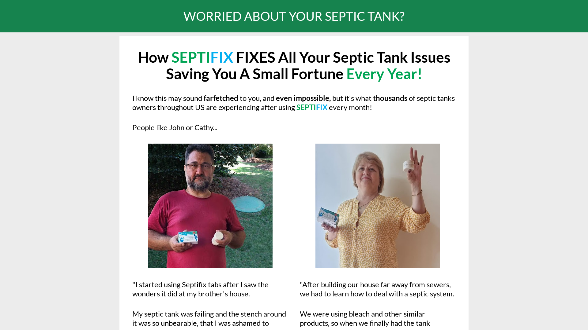 SEPTIFIX review hero — weight loss supplement visual