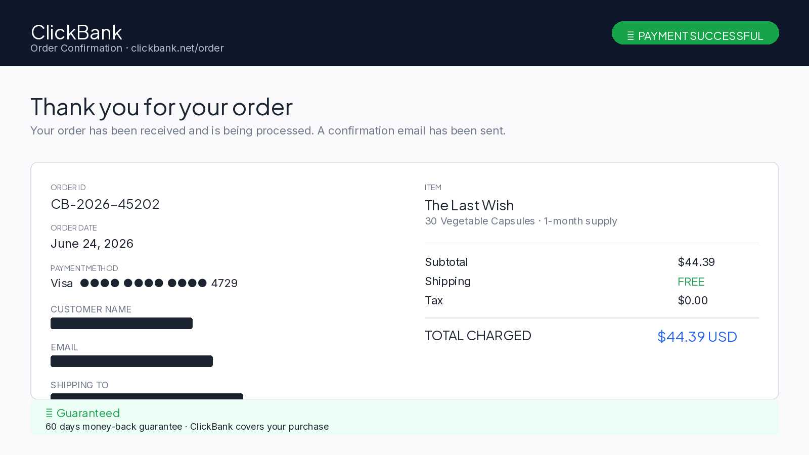 TLDR — Is The Last Wish Worth 4439