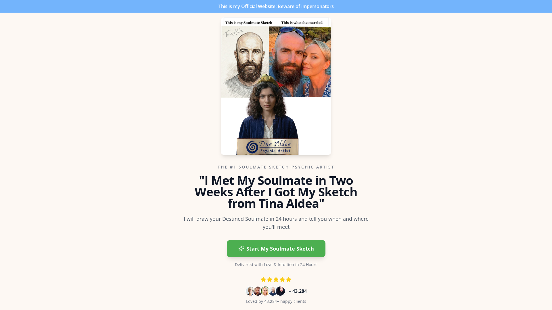 Tina Aldea | Soulmate Sketch [Best Converting] [Rebill] [2026 Updated] review hero — weight loss supplement visual